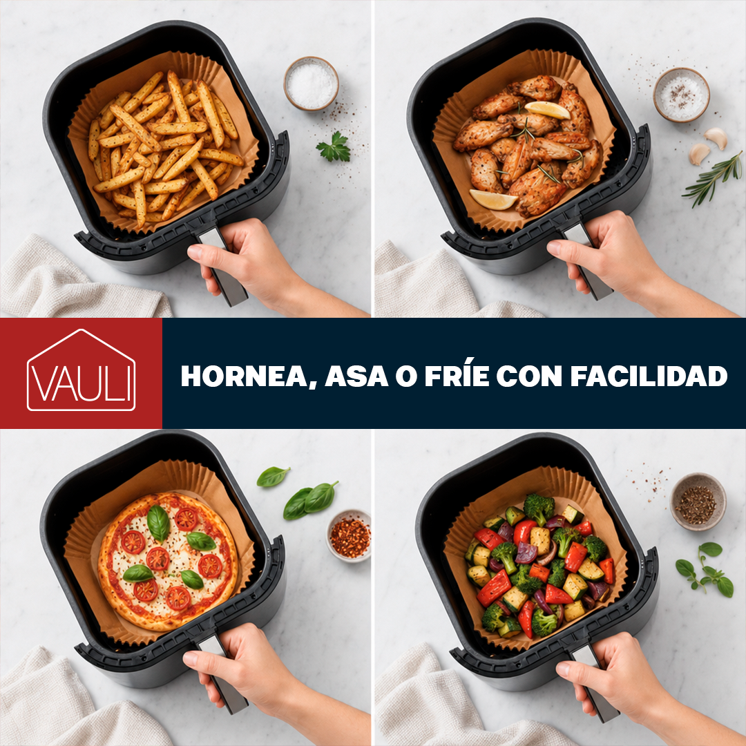 Cestas desechables para air fryer (100 unidades)  VAULI