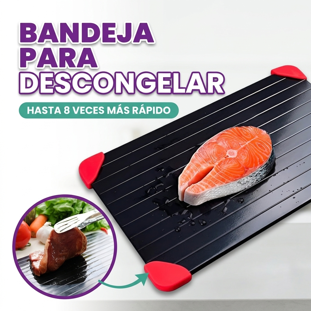 Bandeja para descongelar alimentos