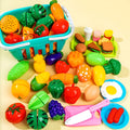 Juego de alimentos con cesta de verduras falsas para niños – Presentación del producto – Comprar en NQLN Store