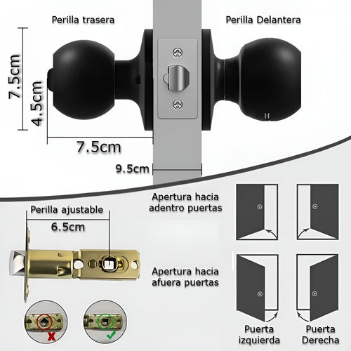 Cerradura de puerta con huella dactilar