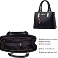 Duplex de cartera de mano con asa bandolera (set de 2)