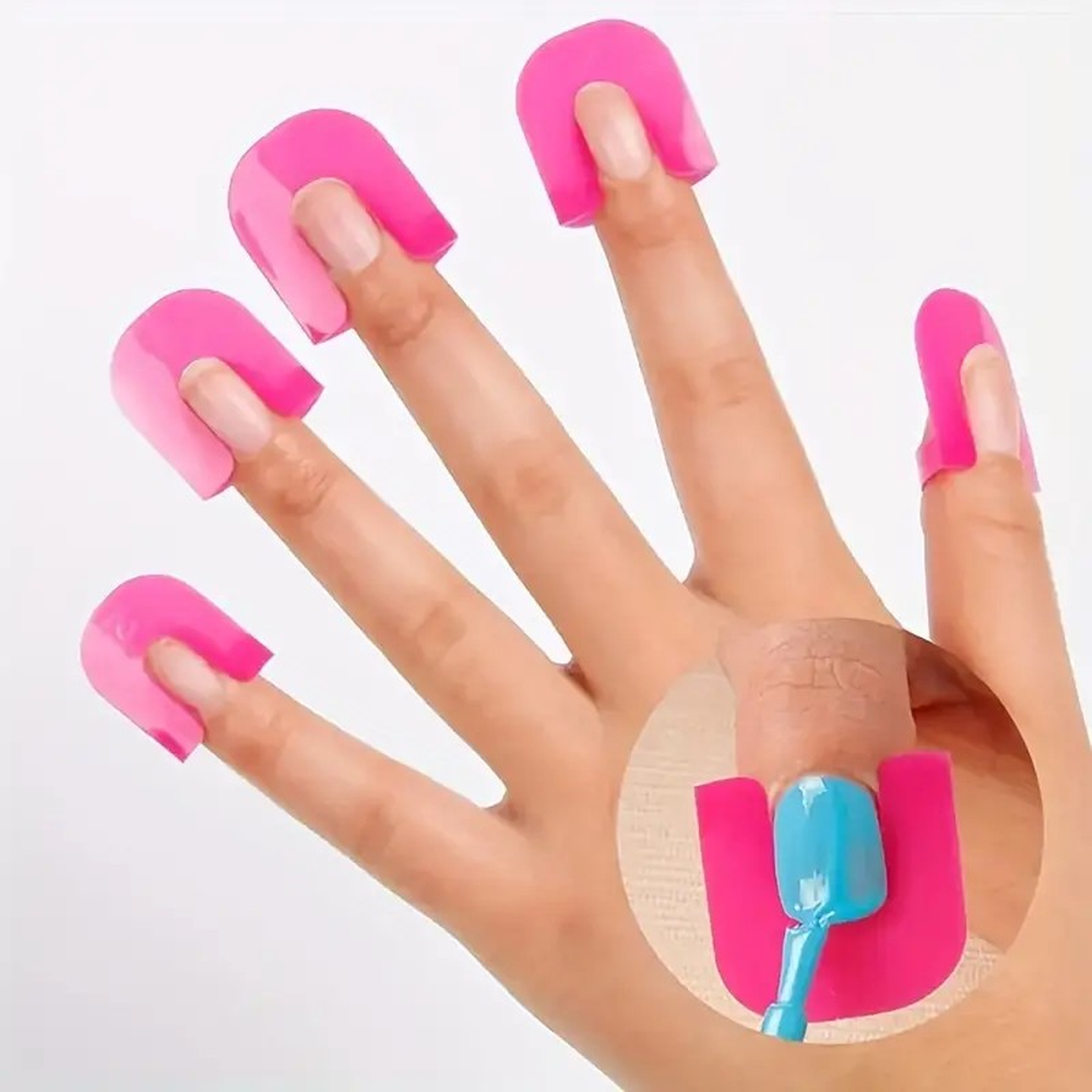 Plantilla de esmalte para uñas
