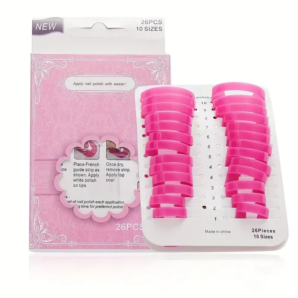 Plantilla de esmalte para uñas