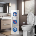 Soportes universales para asiento de inodoro (Pack de 4) – Envío a toda Venezuela – NQLN Store