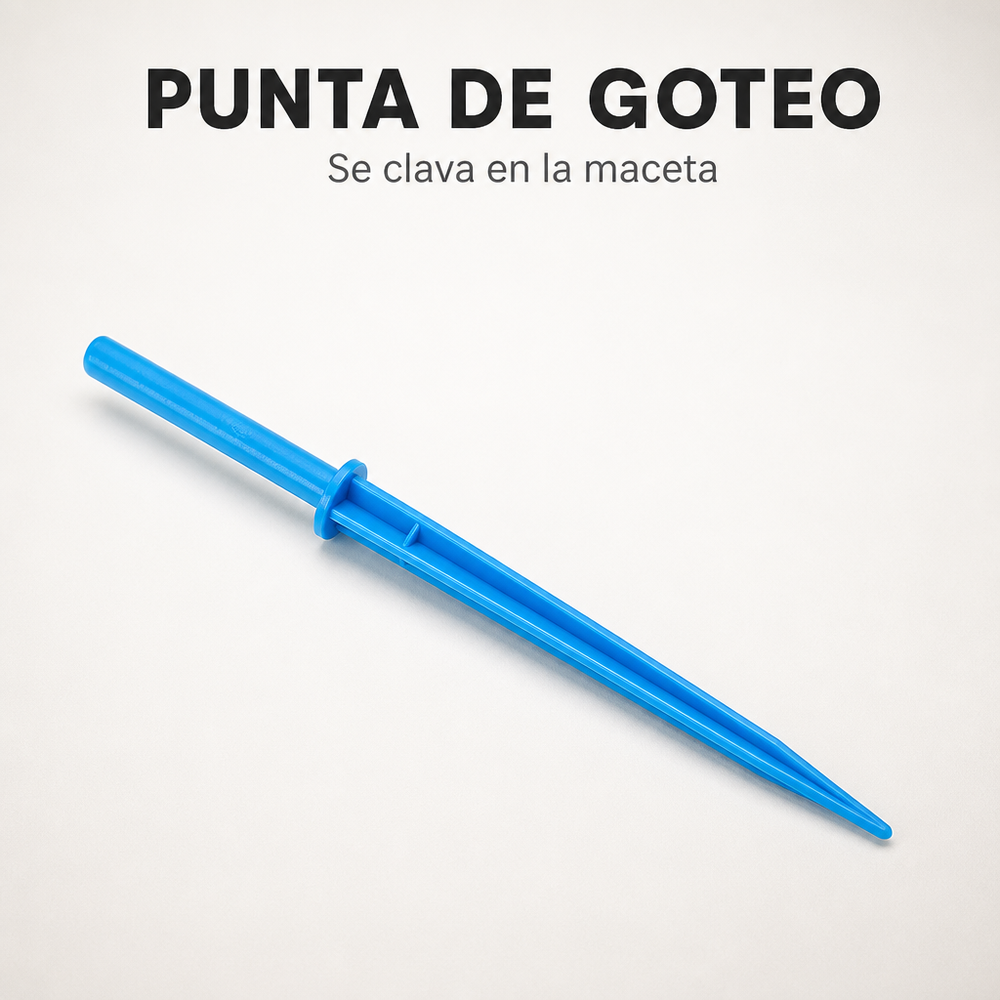 Dispensador automatico de agua con gancho para plantas