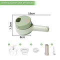 Cortador de verduras recargable 4 en 1 – Al mejor precio en NQLN Store Caracas y Margarita