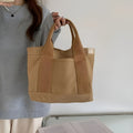 Bolsa de lona pequena con cremallera