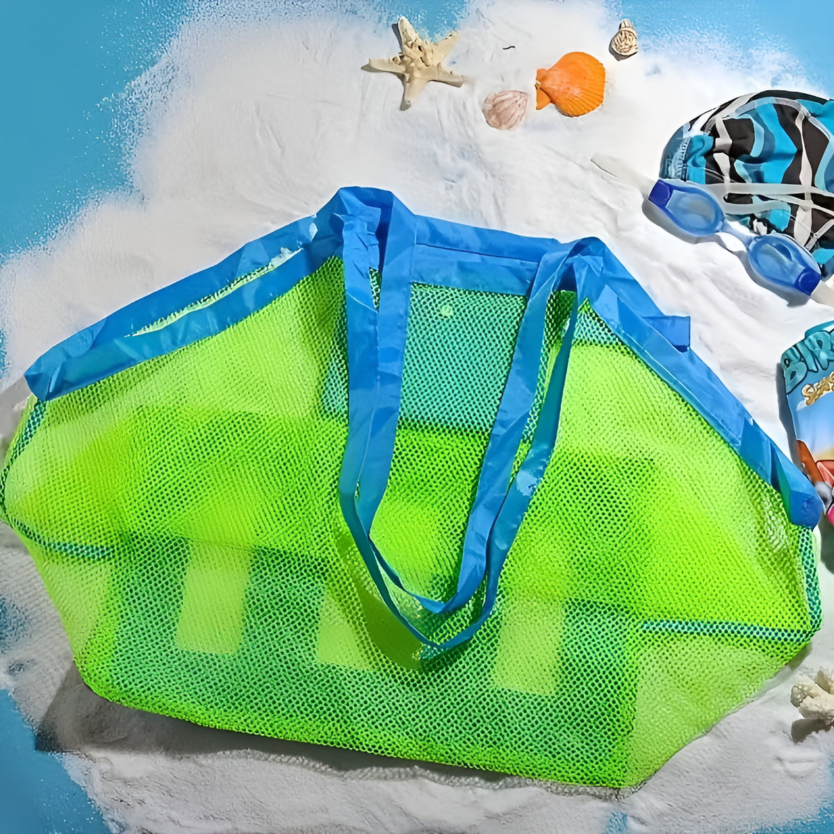 Bolso para juguetes de playa