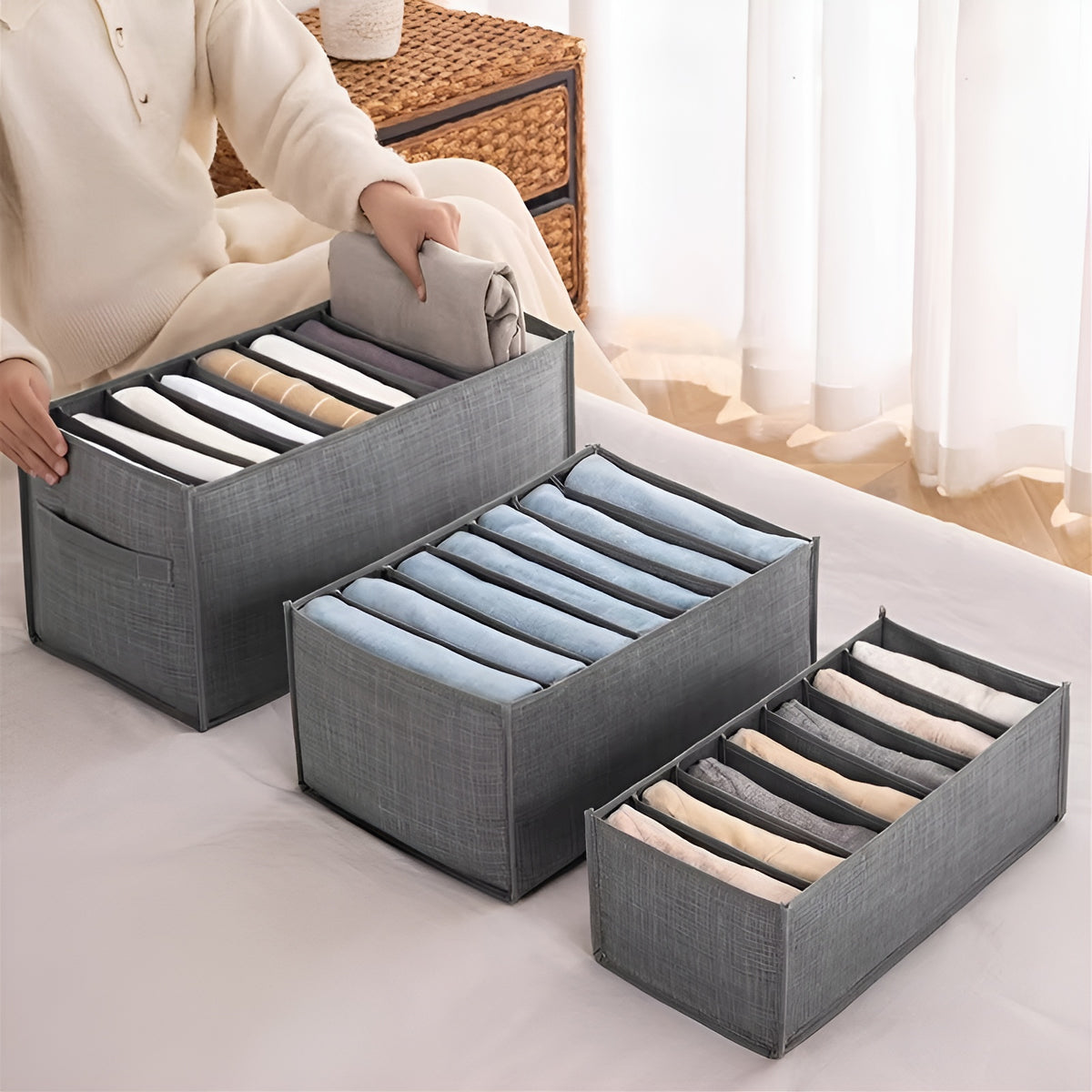 Organizador de ropa para armario – Presentación del producto – Comprar en NQLN Store