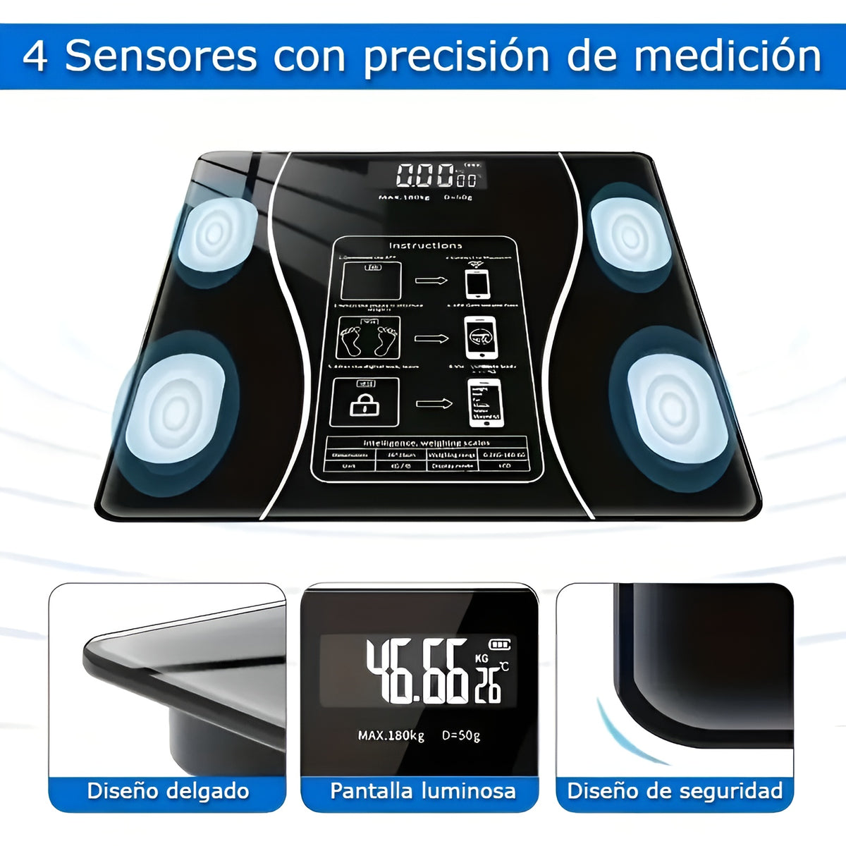 Balanza digital con monitor – Envío a toda Venezuela – NQLN Store