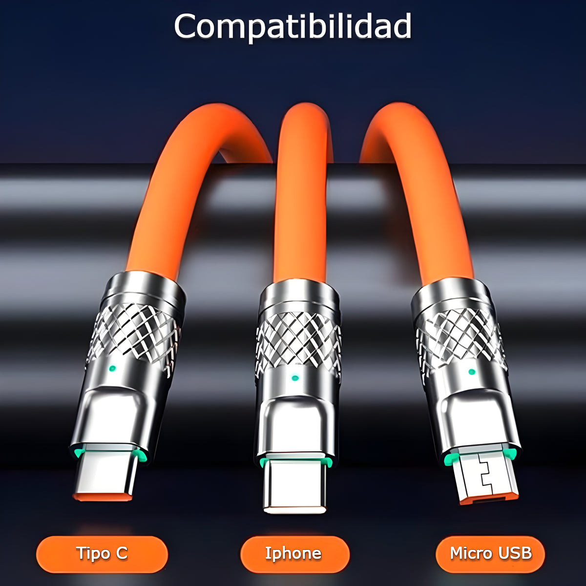 Cable de carga rapida 3 en 1 – Comprar al mejor precio en NQLN Store Venezuela