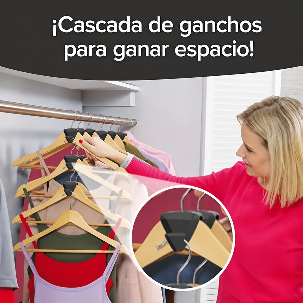 Ganchos triangulares (18 unidades)
