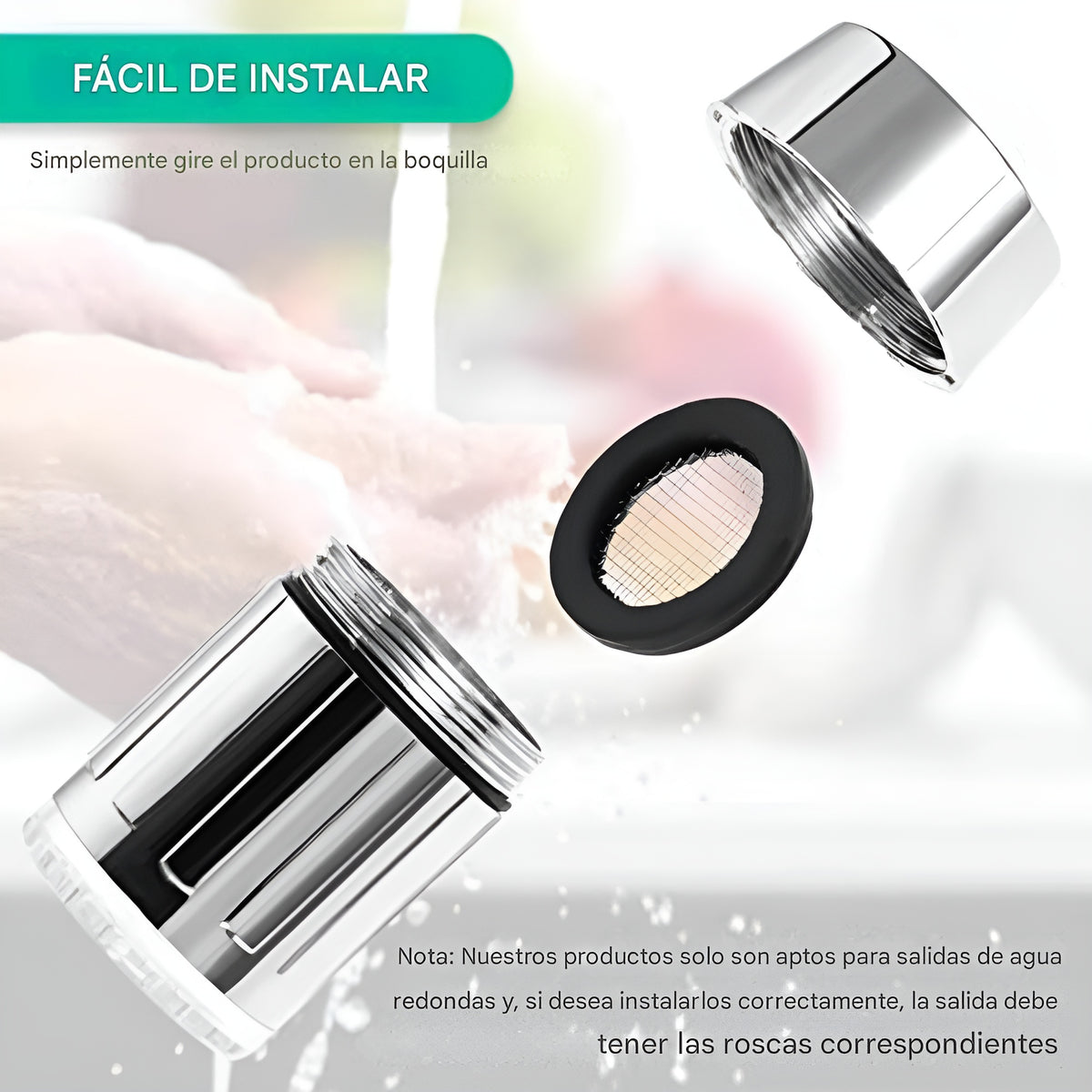 Sensor Led de temperatura para grifo de agua – Envío a toda Venezuela – NQLN Store