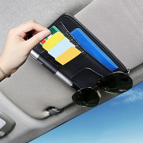 Organizador para visera de automovil