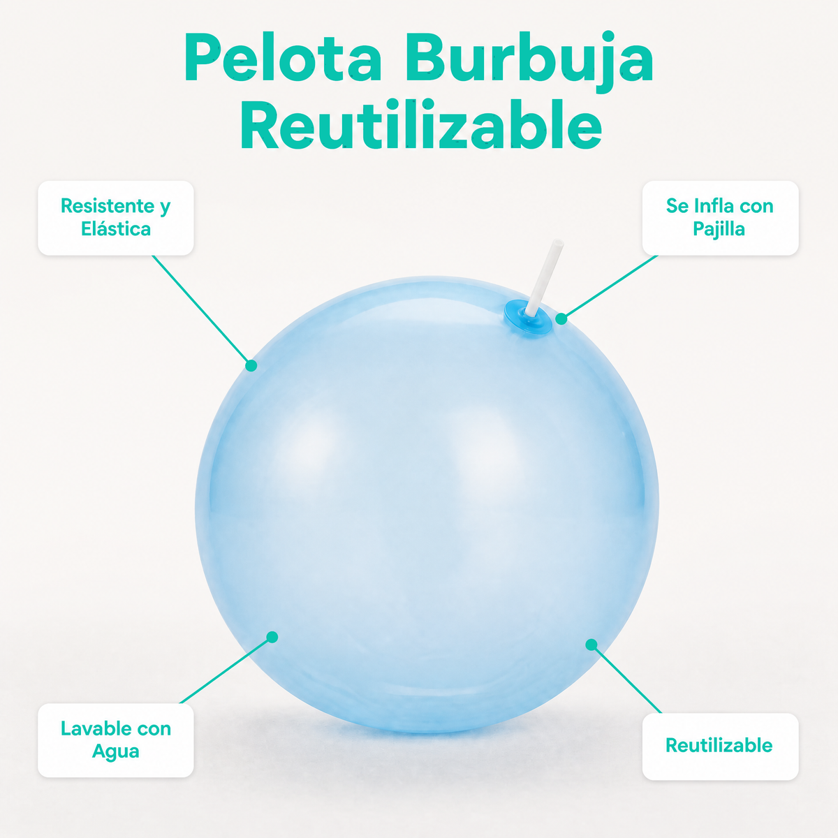 Pelota de burbuja de agua