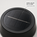 Lampara solar LED con sensor de movimiento