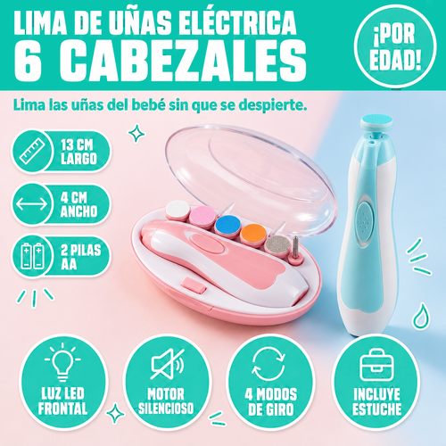 Lima de uñas para bebes