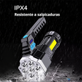 Linternas fuertes de 7 LED recargable por USB