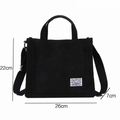 Bolso cuadrado pequeño de poliester para ninas – Detalle y presentación – NQLN Store Venezuela