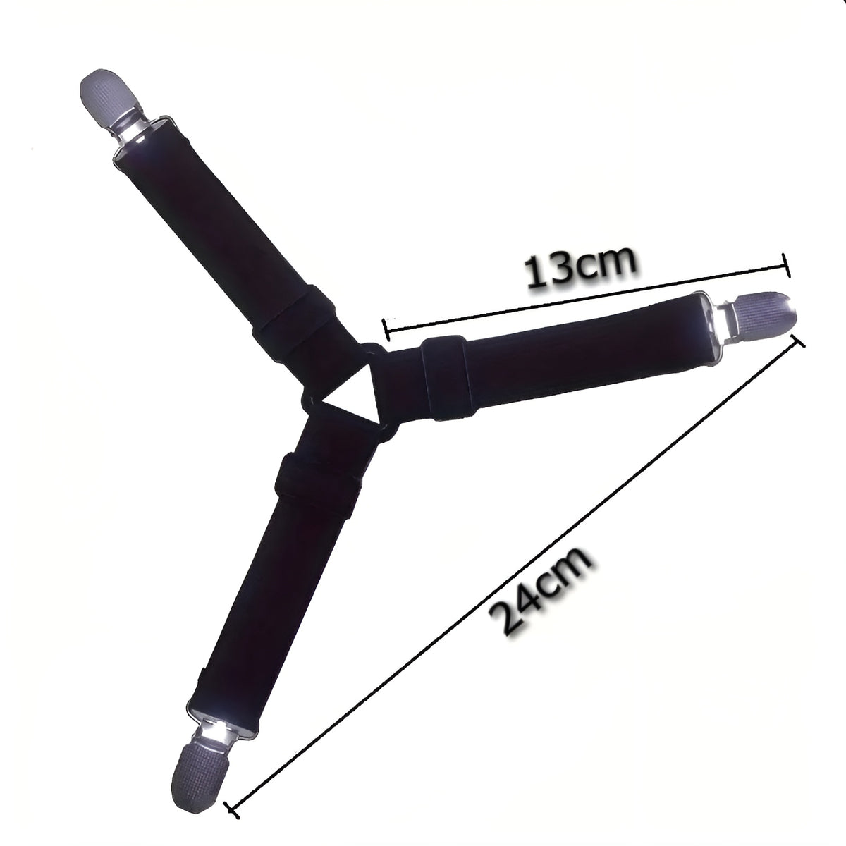 Fijadores triangulares para sábanas  (Pack de 4) para cama – Al mejor precio en NQLN Store Caracas y Margarita