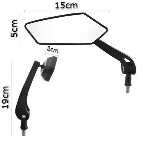 Espejo retrovisor para Bicicletas (Pack de 2)