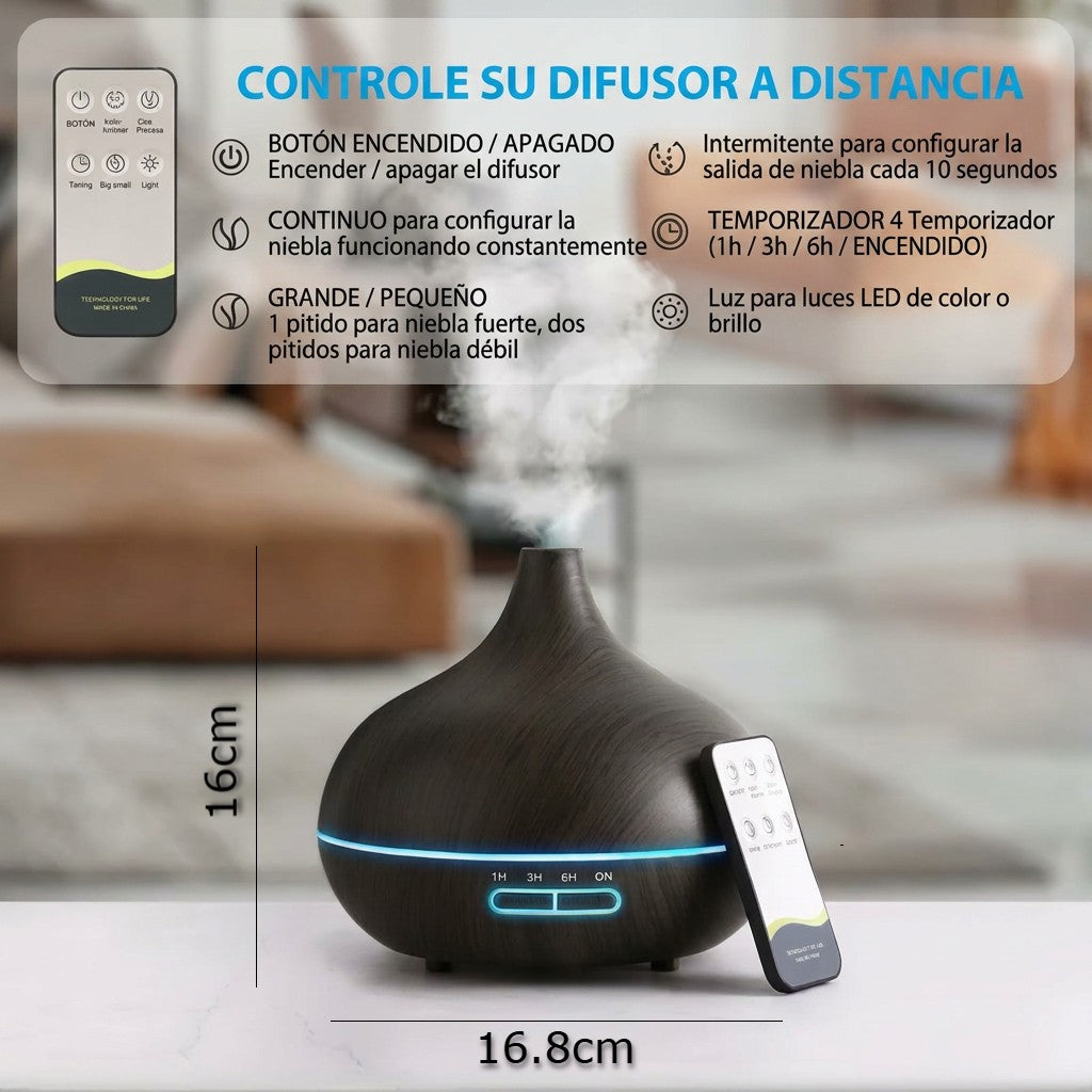 Humidificador De Aroma de 550ml