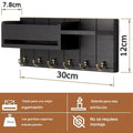 Organizador elegante de pared para llaves