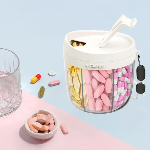 Organizador de pastillas con 7 compartimientos