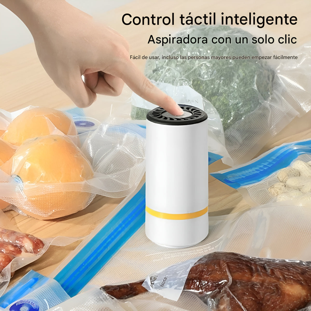 Sellador de bolsas al vacío para alimentos (5 Bolsas incluidas) – Comprar al mejor precio en NQLN Store Venezuela