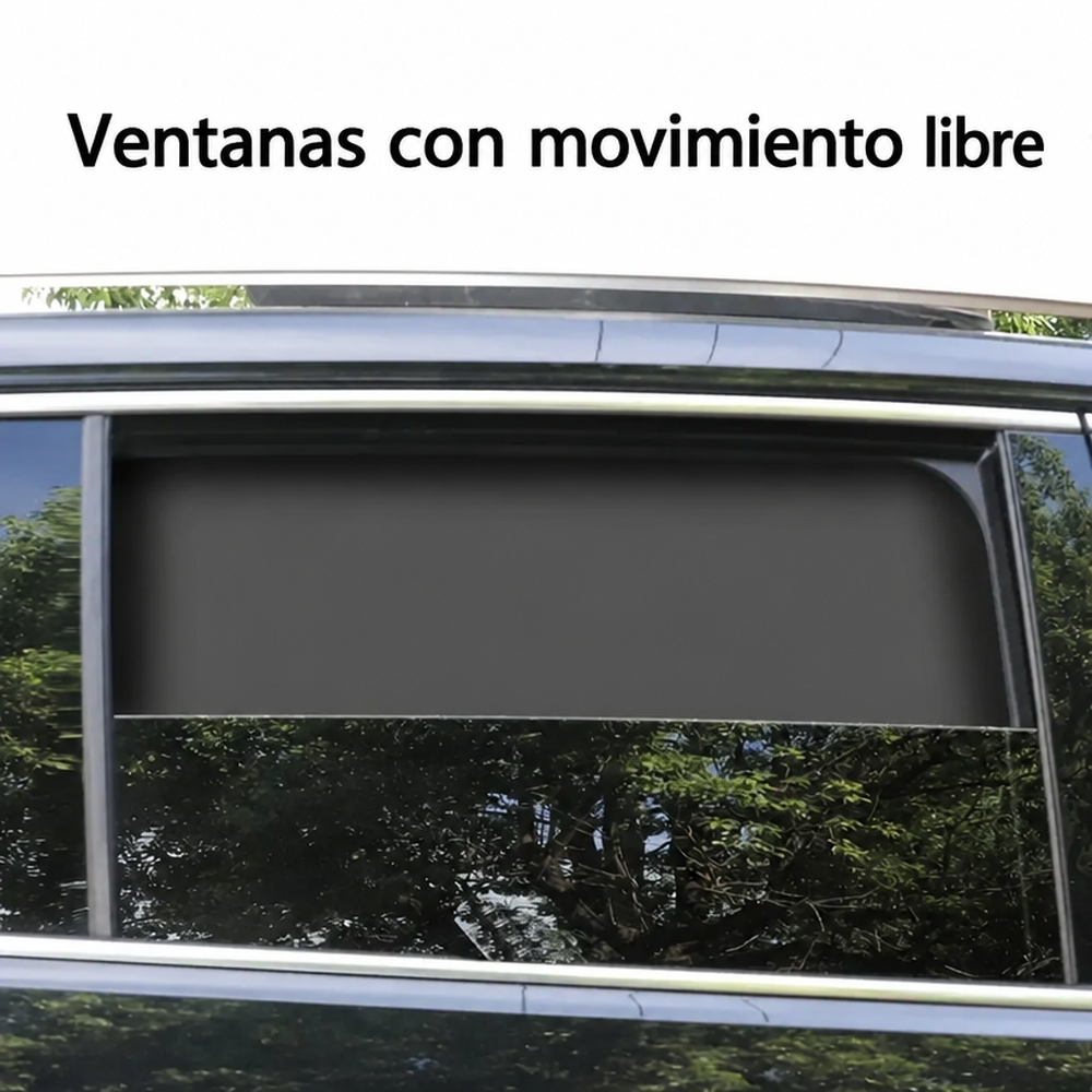 Sombrilla magnetica para ventana de auto
