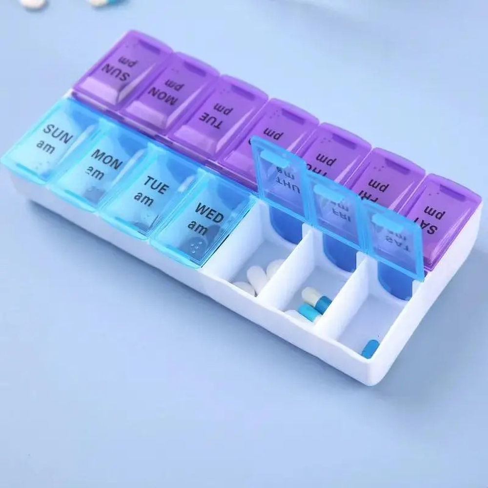 Caja organizadora para pastillas