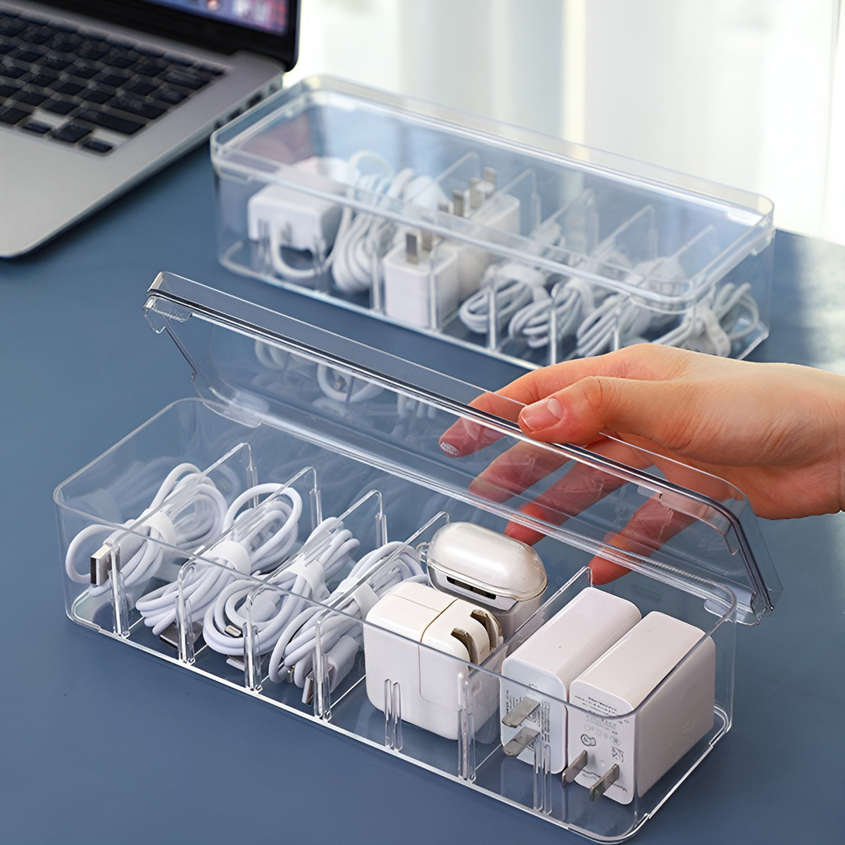 Caja de almacenamiento de cables – Tienda online NQLN Store Venezuela