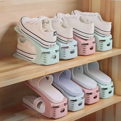 Zapatera con almacenamiento ajustable
