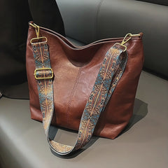 Cartera de cuero sintetico para mujer