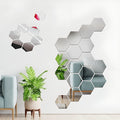 Espejo sin vidrio con forma hexagonal acrílica 3D (24 unidades) – Comprar online en NQLN Store Venezuela con envío a todo ...