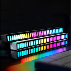Barra de luces LED RGB ritmo de sonido ambiental