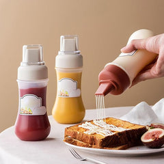 Botella de 5 agujeros para salsas de silicona (1 unidad)