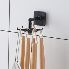Soporte de pared giratorios de 360 grados para utensilios