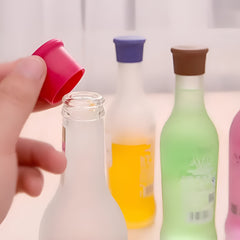 Tapon de silicona reutilizables para botellas