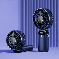 Mini ventilador de mano LED