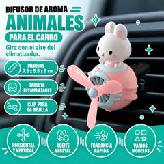 Difusor de aroma para carros formas de animales