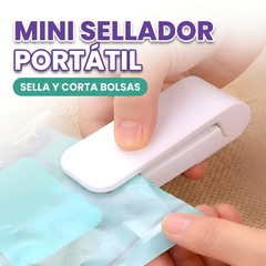 Mini sellador portatil para bolsas
