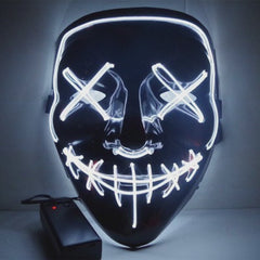 Mascara LED para disfraz