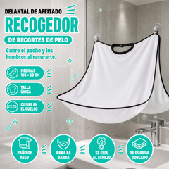 Delantal para afeitado de barba