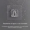 Ganchos Adhesivos Multifuncionales (Pack de 10 Pares) – Detalle de calidad y acabado – NQLN Store