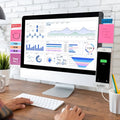 Tablero transparente de notas para monitor – Detalle y presentación – NQLN Store Venezuela