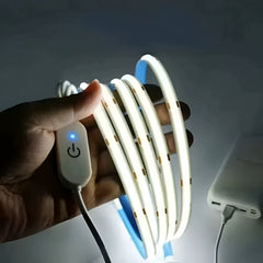 Tira de luces led con interruptor