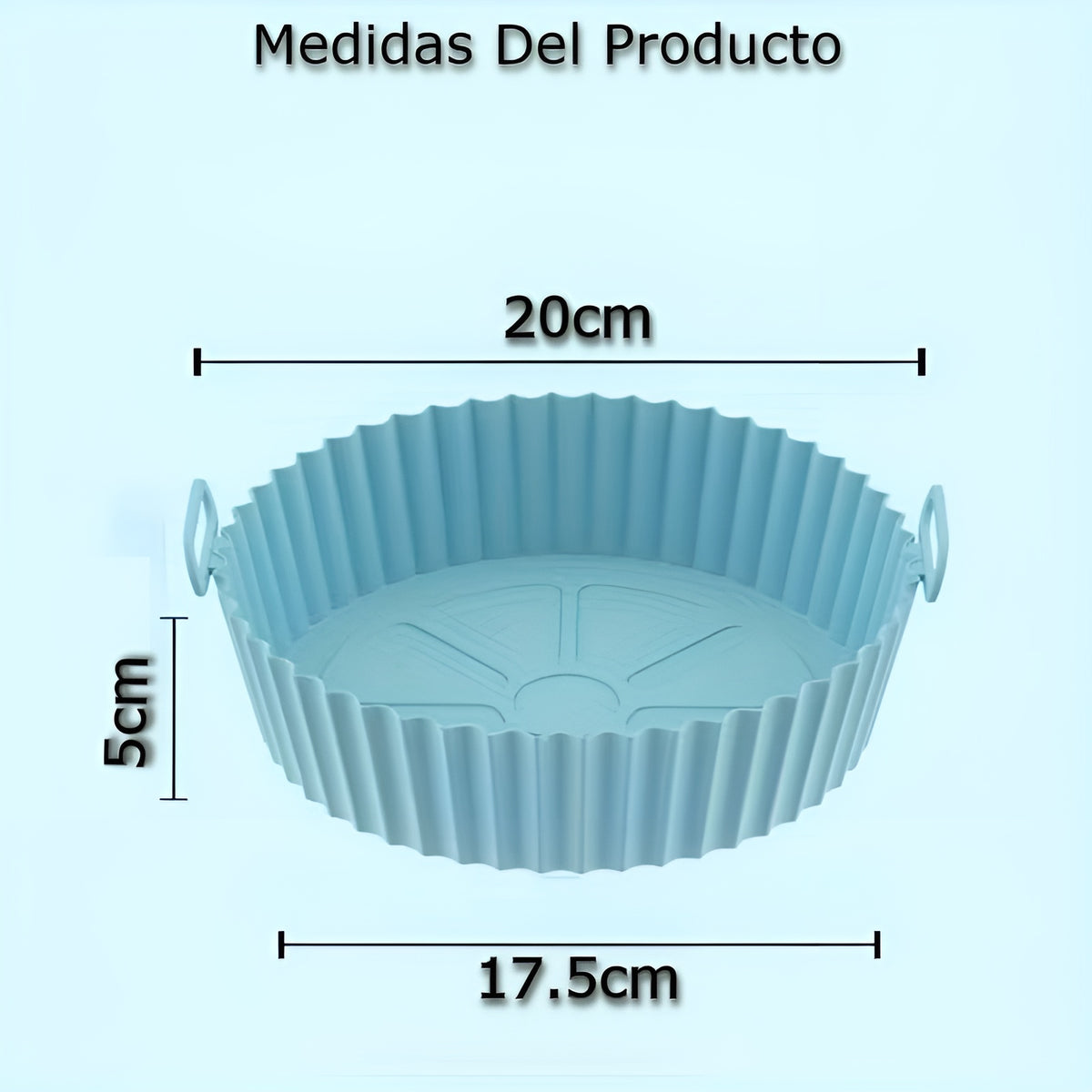 Bandeja de silicona para freidoras de aire – Disponible en Caracas y Margarita – NQLN Store