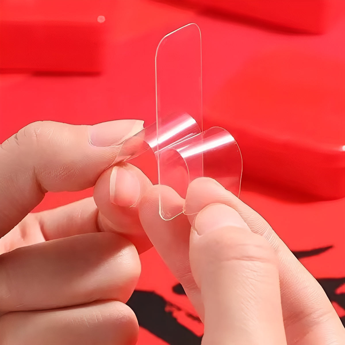 Cinta adhesiva doble cara transparente (60 tiras) – Tienda online NQLN Store Venezuela