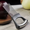 Soporte acero inoxidable para rebanar cebollas para cocina – Tienda online NQLN Store Venezuela